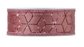 Fluweel Arabesque rosymauve