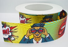 Comic cartoon pop art lint WOW