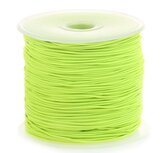 Elastiek rond neon geel 1mm|200mtr