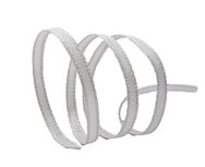 Textuur lint lichtgrijs