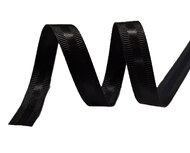 Grosgrain satijn lint zwart