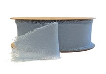 Organdy lint smoke blue