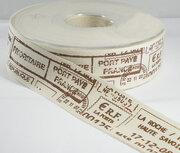 Cotton post stamps lint