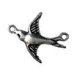 Vogel tussenstuk bedeltjes, 20 mm