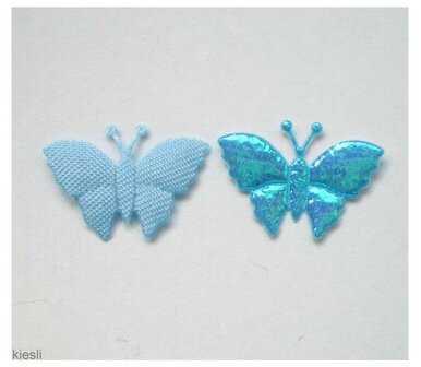 Blauwe vlindertjes