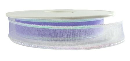 Iris lila organza lint