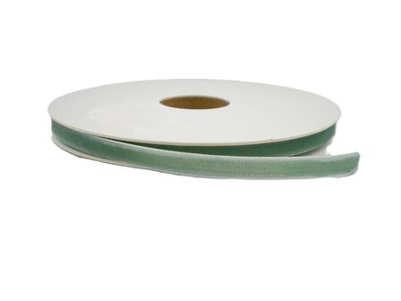 Fluweel lint 6mm sage groen