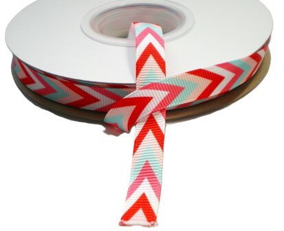  Triangle stripe grosgrain lint