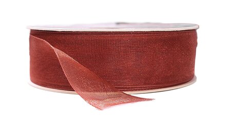 Organza lint sienna 