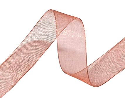 Organza sienna 15mm