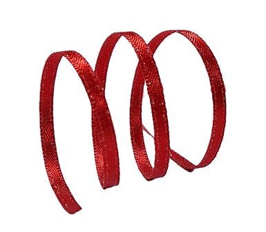 Silverline lint rood|3mm