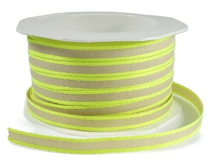 Neon lint geel 6mm