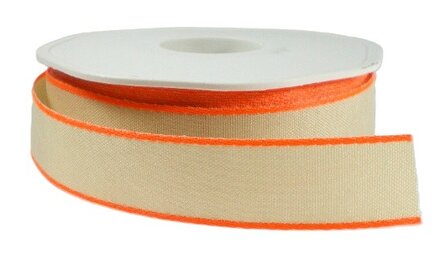 Neon lint edge oranje,20mm