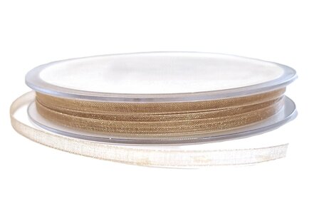 Organza lint zand 3mm