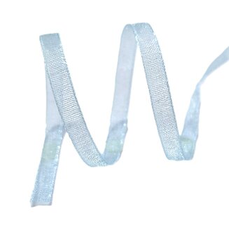 Lichtblauw organza lintje