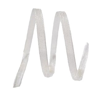 Organza wit lintje