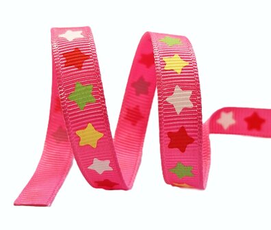 Sterren lint roze