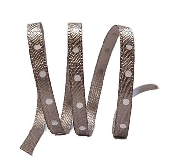 Grijs stippenlint