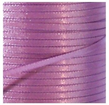 Satijnlint 3mm lila