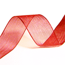 Organza lint rood-10mm
