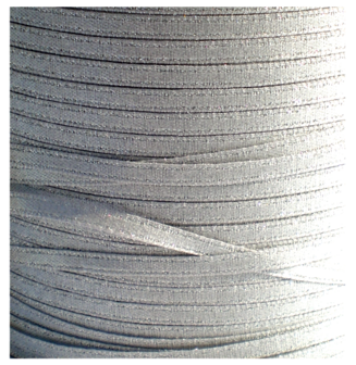 Silverline lint zilver|3mm