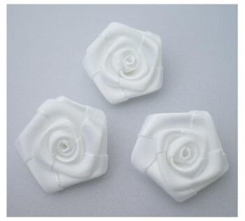 Witte rozen, 25mm