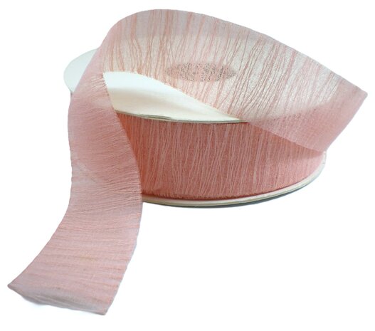 Organza lint roze Mae