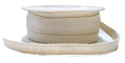 Keperband naturel cotton