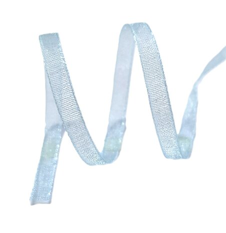 Lichtblauw organza lintje