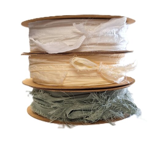 Lint met rafels sage