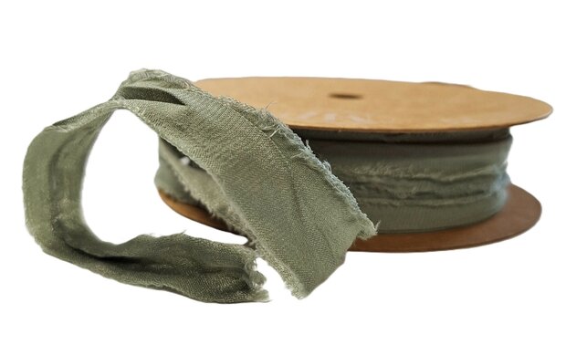 Lint met rafels sage