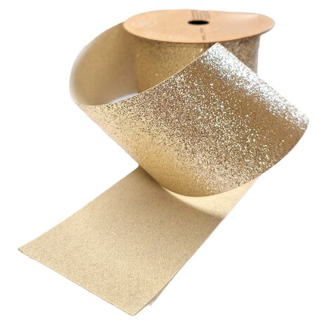 Champagne glitter lint