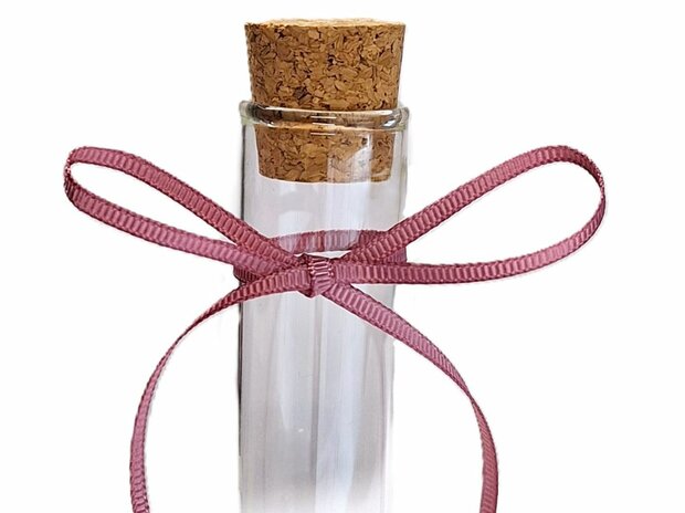 3mm Rosymauve grosgrain lint