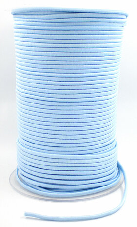 Lichtblauw elastiek