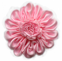 Bloemen van lint maken