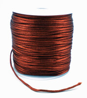 Satijnkoord 1mm roest