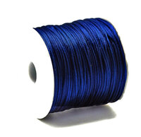 Satijnkoord 1mm Marine
