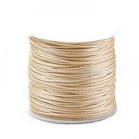 Satijnkoord 1mm Ecru