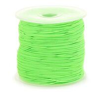 Elastiek rond neon groen 1mm|200mtr