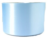 Satijnlint breed lichtblauw 70mm