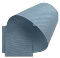 Grosgrain lint fransblauw 10mm