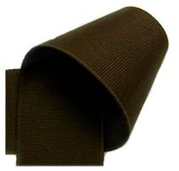 Grosgrain lint 10mm donkerbruin