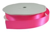 Roze neon satijnlint,15mm