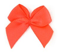 Neon oranje strikjes|50st