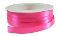 Neon roze satijnlint,9 mm