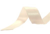 Satijnlint 16mm ivoor|22mtr