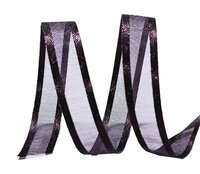 Organza satijn lint paars