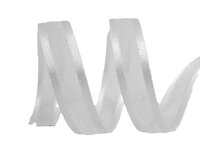 Organza satijn lint wit