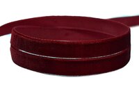Fluweel lint 9mm bordeaux