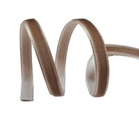 Fluweel lint 6mm Taupe